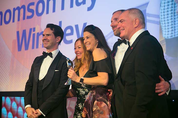 Thomson Hayton Winkley North East and North West Estate Agency Award The Negotiator Awards 2017 Clare Hoban Angela Horn image