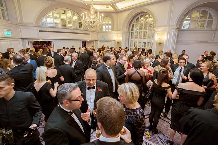 Andy Thompson SDL-Auctions The Negotiator Awards Rising Star Estate Agent Award Champagne Reception