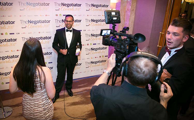 The Negotiator Awards Rising Star Estate Agent Award Mitul Gadhia Whitegates image